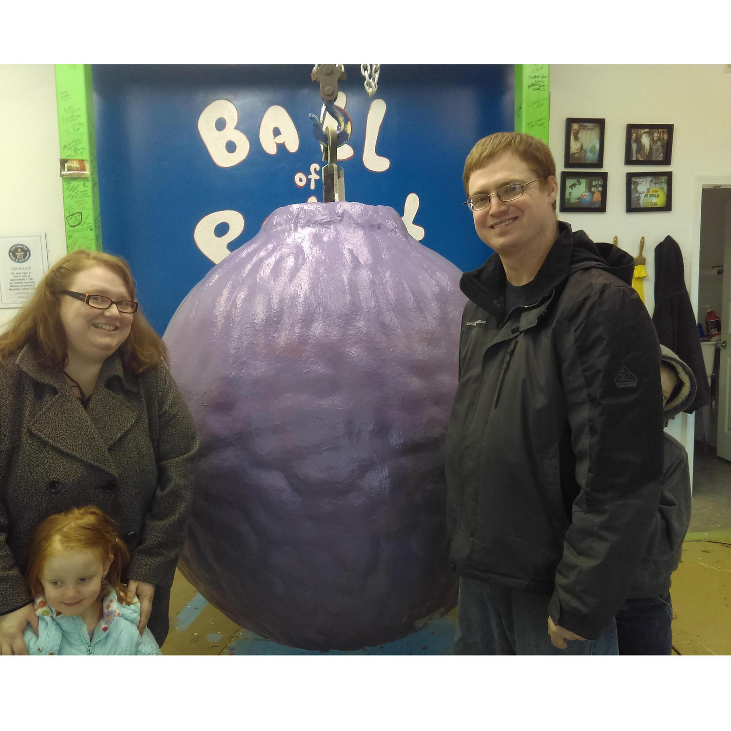 World’s largest ball of paint