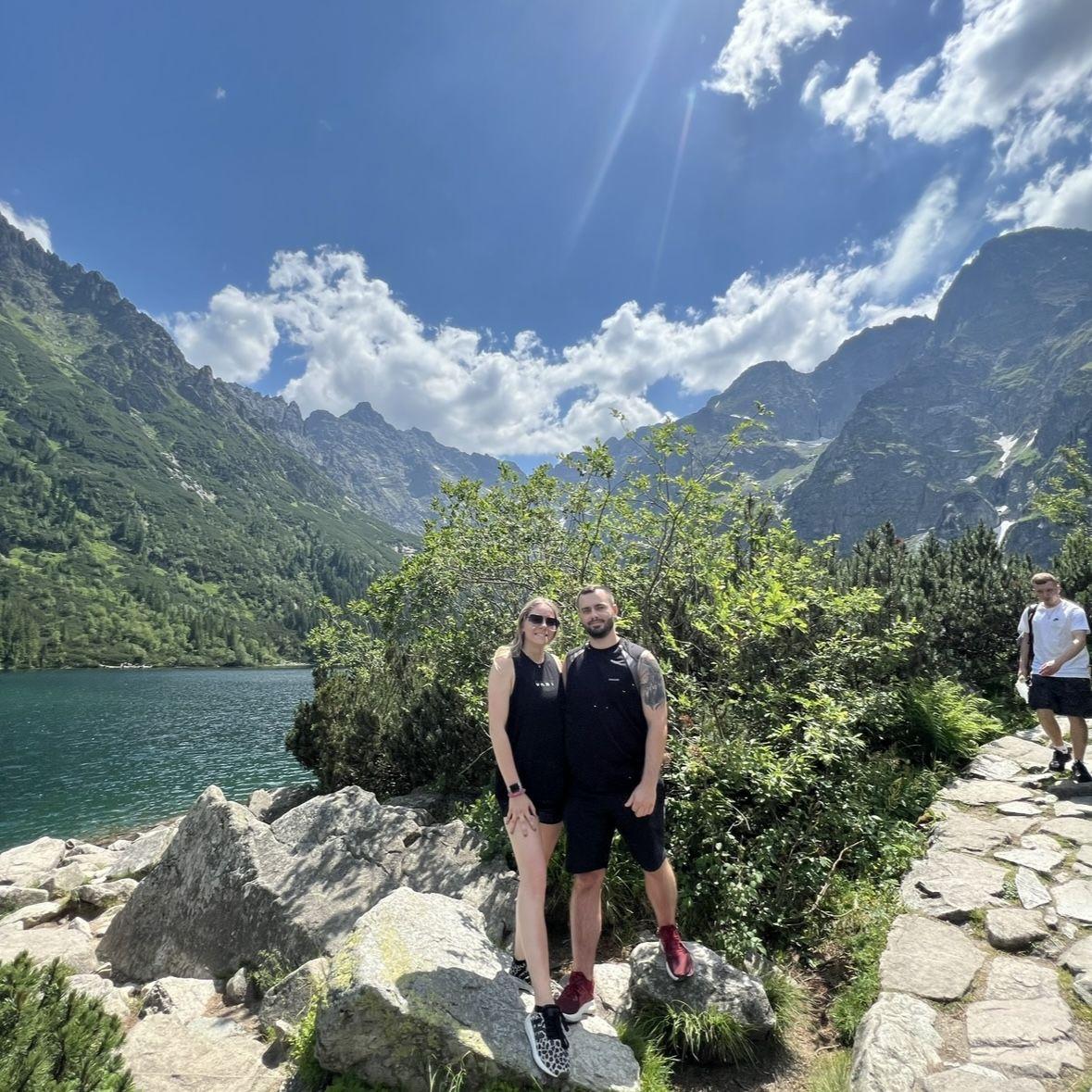 Going to Poland together for the first time