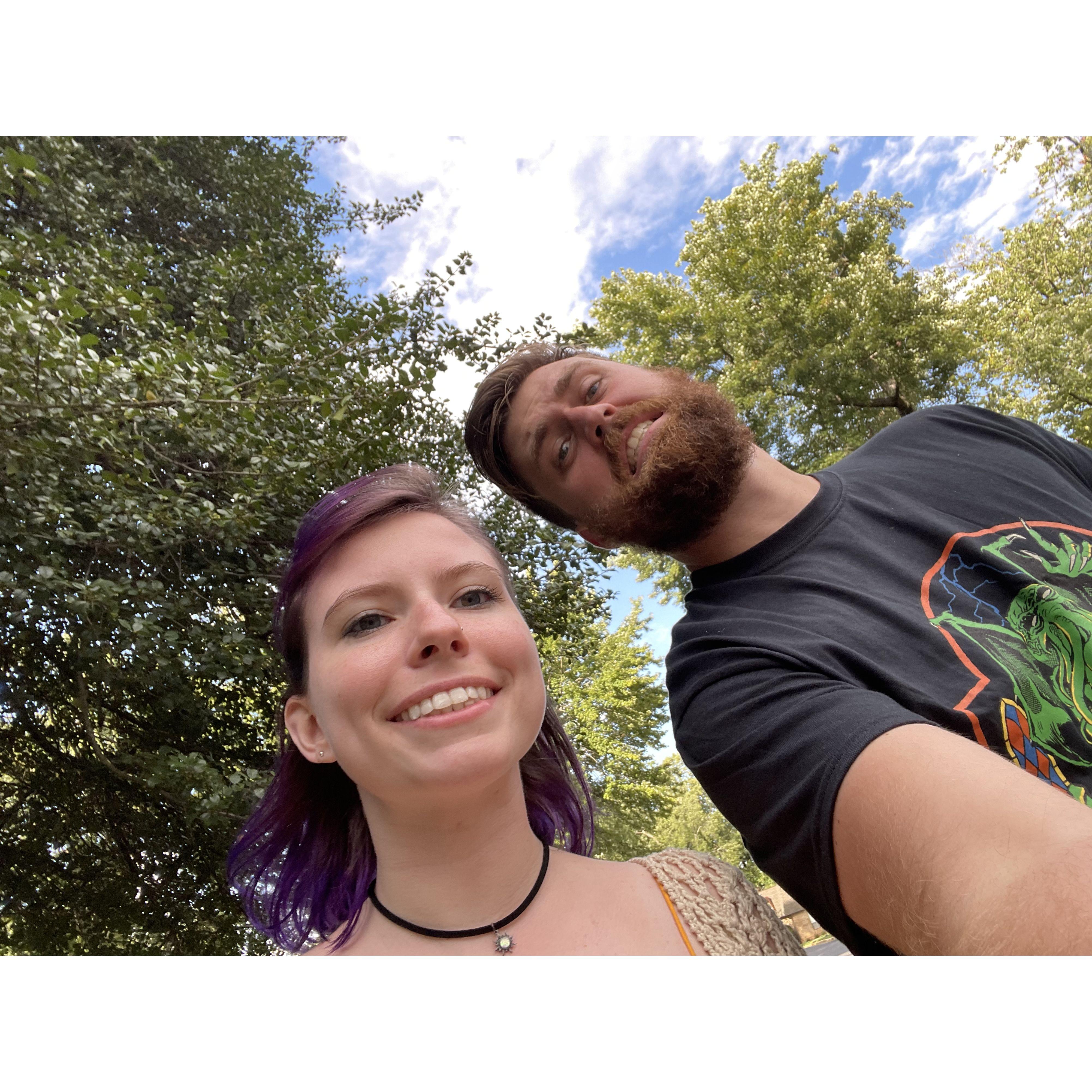 Our first selfie
August 30, 2021 right before Eliott went to Holland