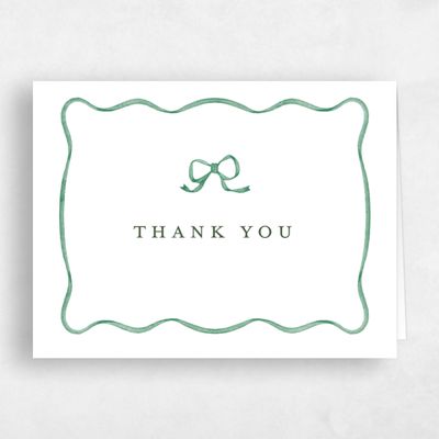 Green Wedding Thank You - Perkins Landscape