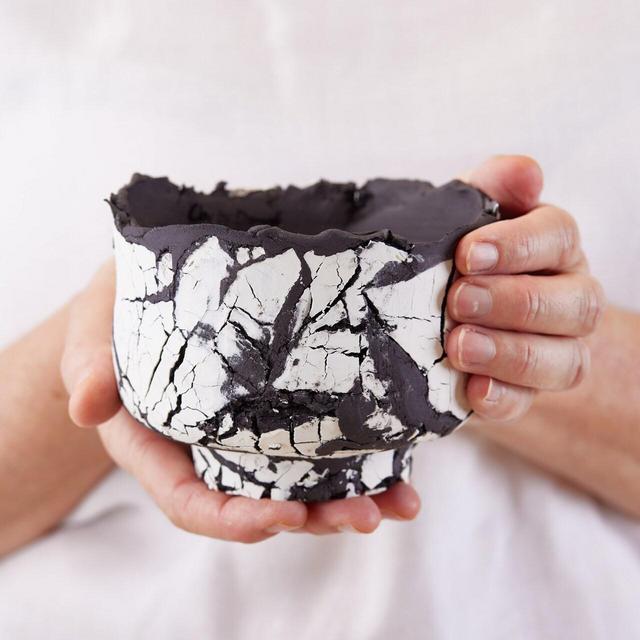 White and Black Ceramic Bowl | Japanese...