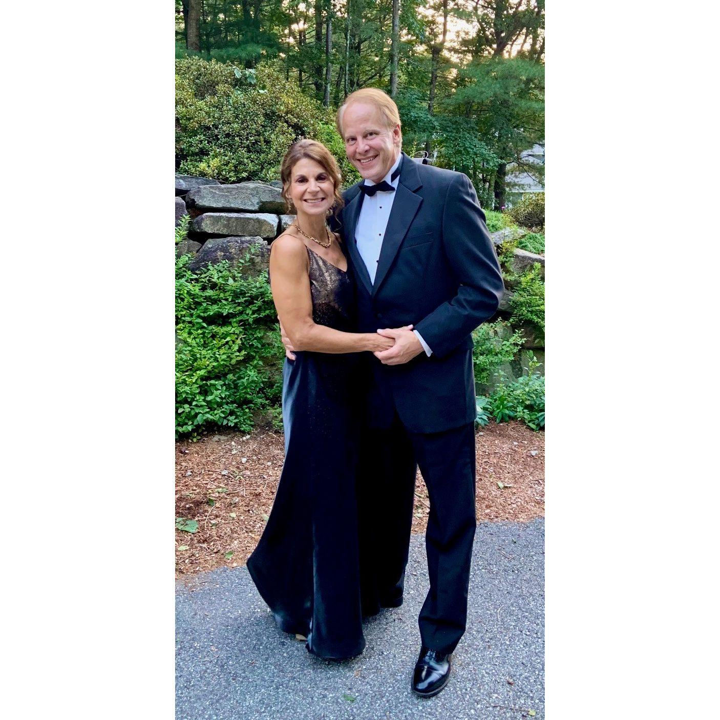 Our first "prom" - a charity event in Massachusetts