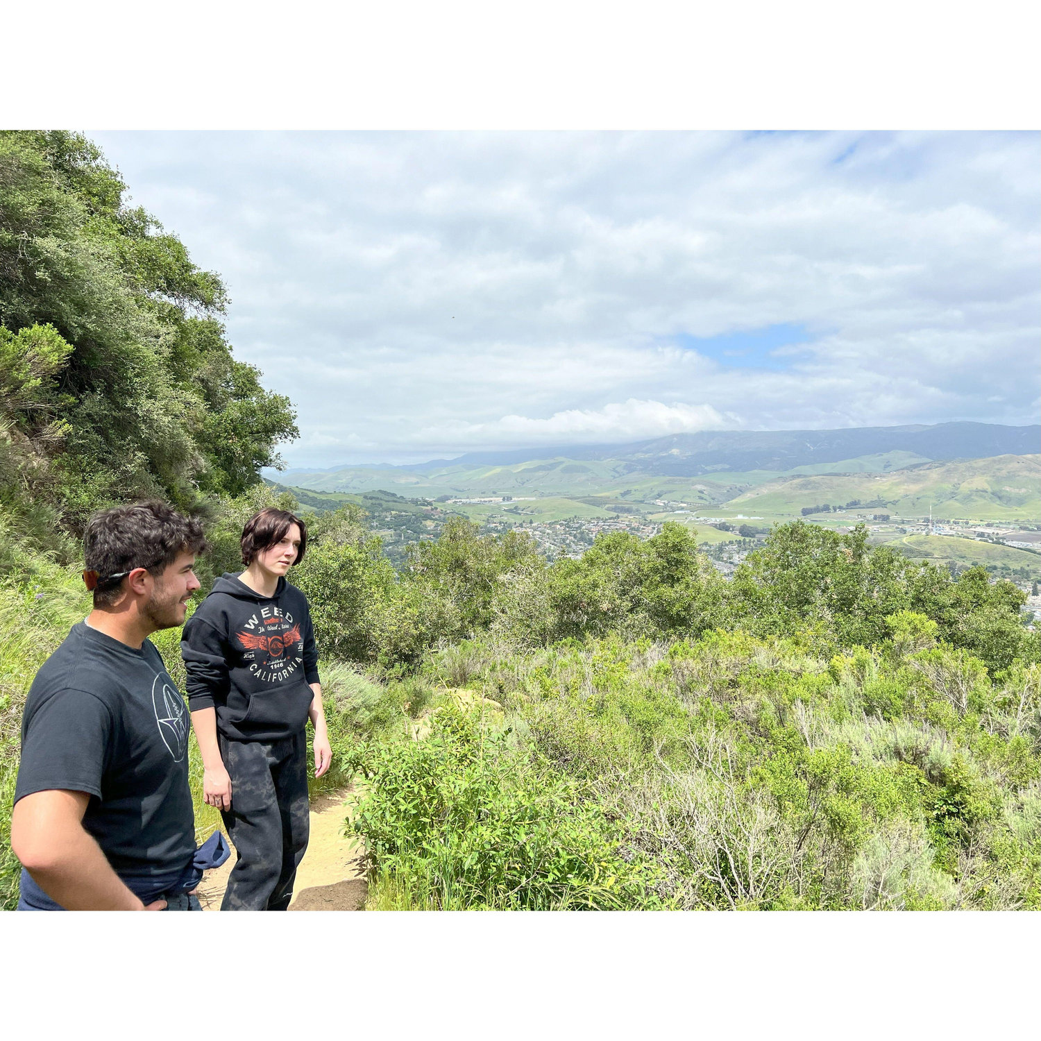 Bry was quite tuckered out from the grueling hike in her first trip to California!