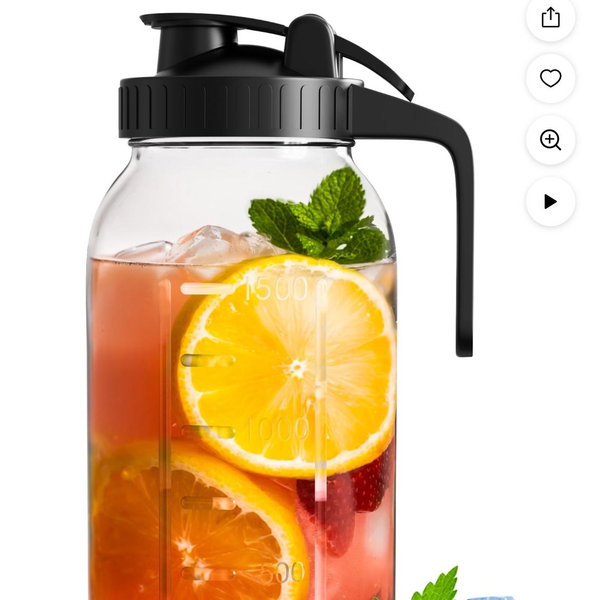 64oz glass pitcher