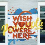 Wish You Were Here Mural