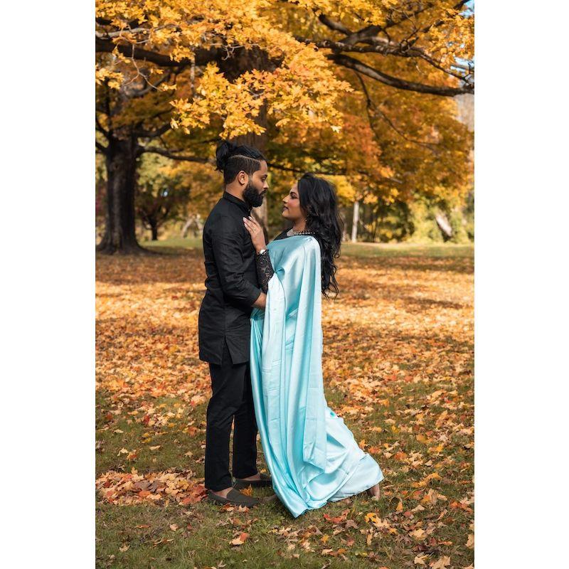 Trying to be Kajol and SRK in the middle of Philly's Fairmount Park