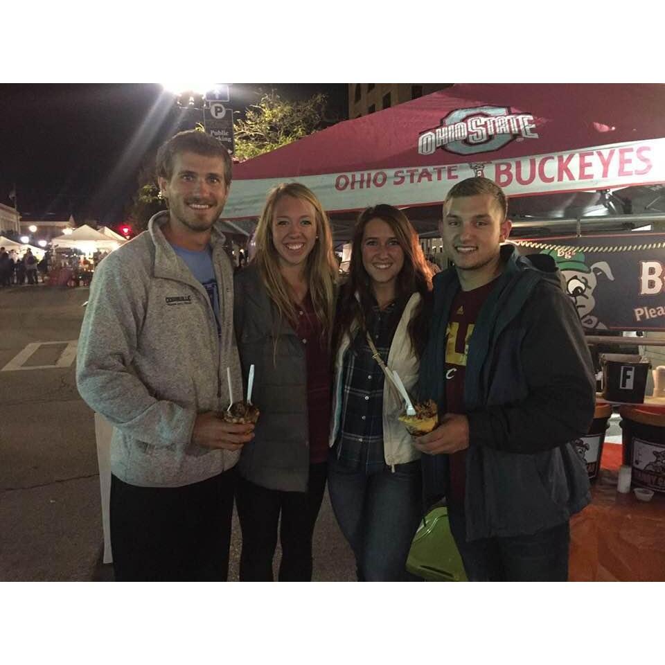 Abby and Daniel's first experience at Wooster Fest with us!