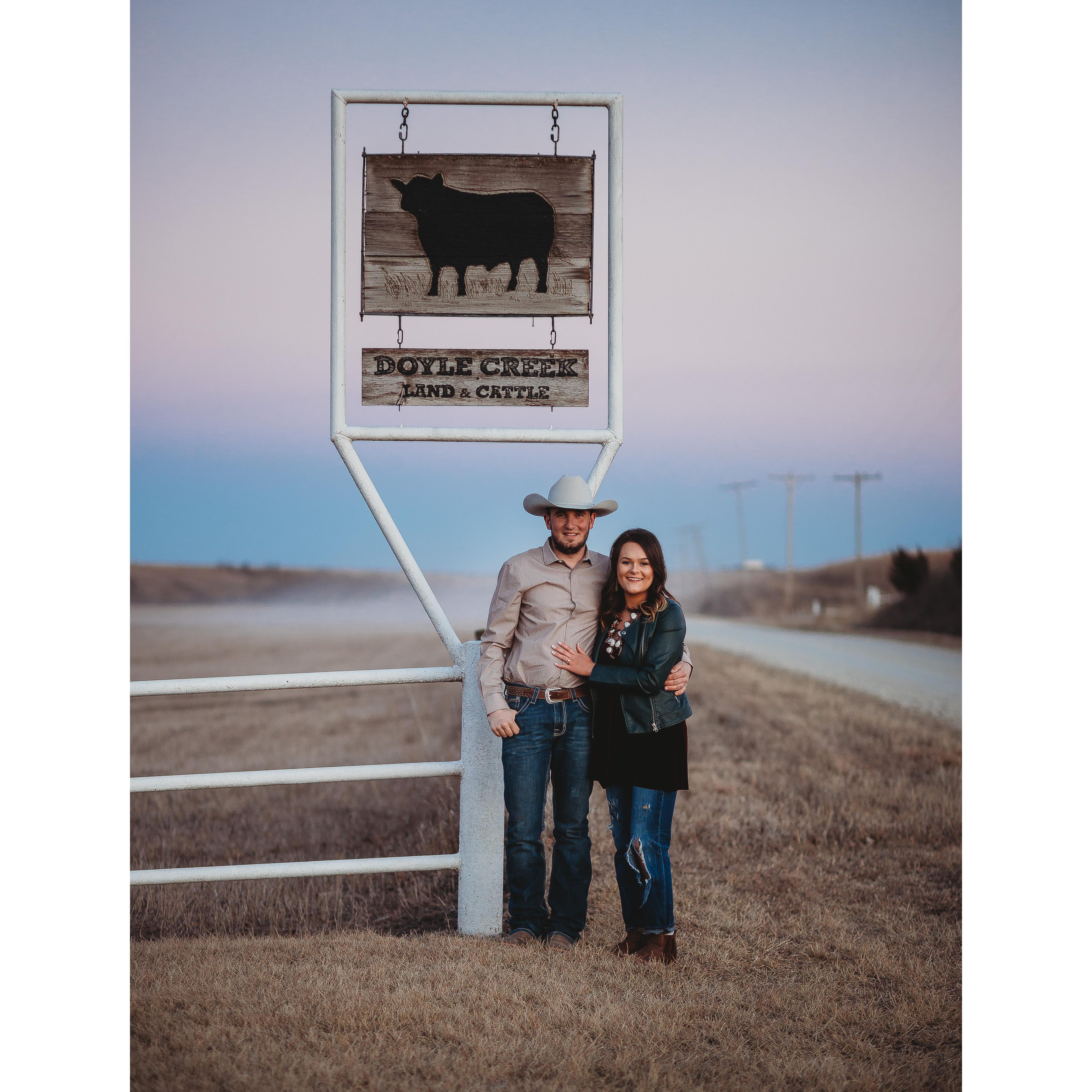 The last of the Copes to be married at the Doyle Creek Ranch.