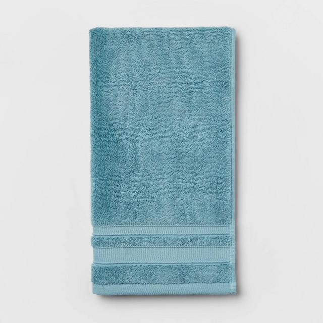 Performance Bath Towel Aqua - Threshold , Blue, by Threshold