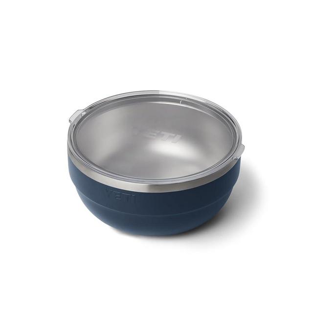 YETI Rambler Bowls, Vacuum Insulated, Stackable and Nestable Stainless Steel Bowl with Lid, 4.5 Quart, Navy