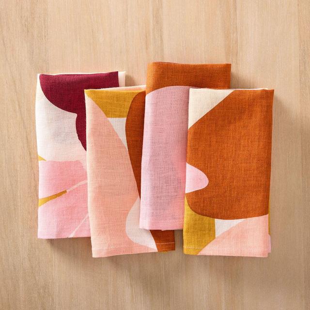 Mosey Me Napkin, Clay, Set of 4