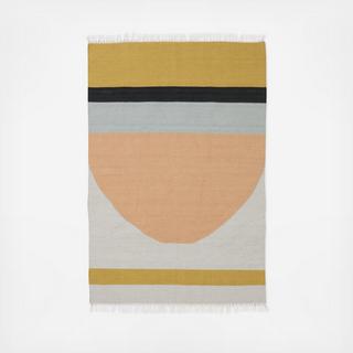 Semi Circle Kelim Rug