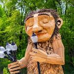 Wauwatosa Troll at Firefly Grove Park