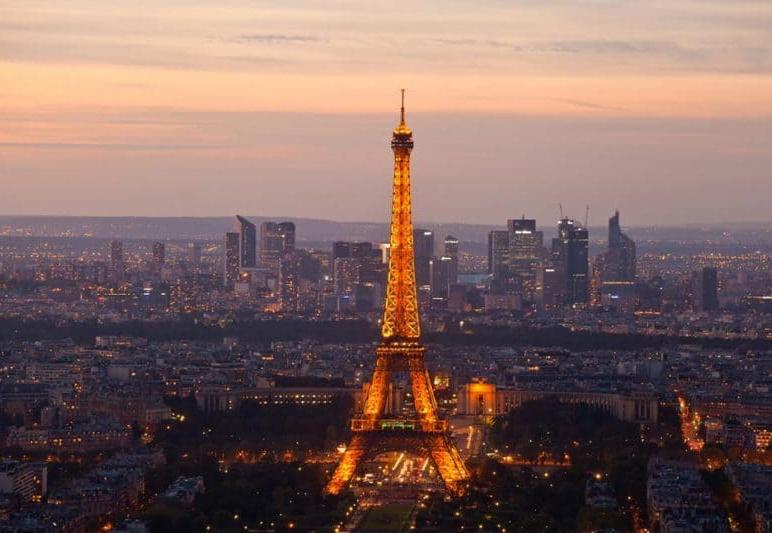 Dinner For Two at the Eiffel Tower