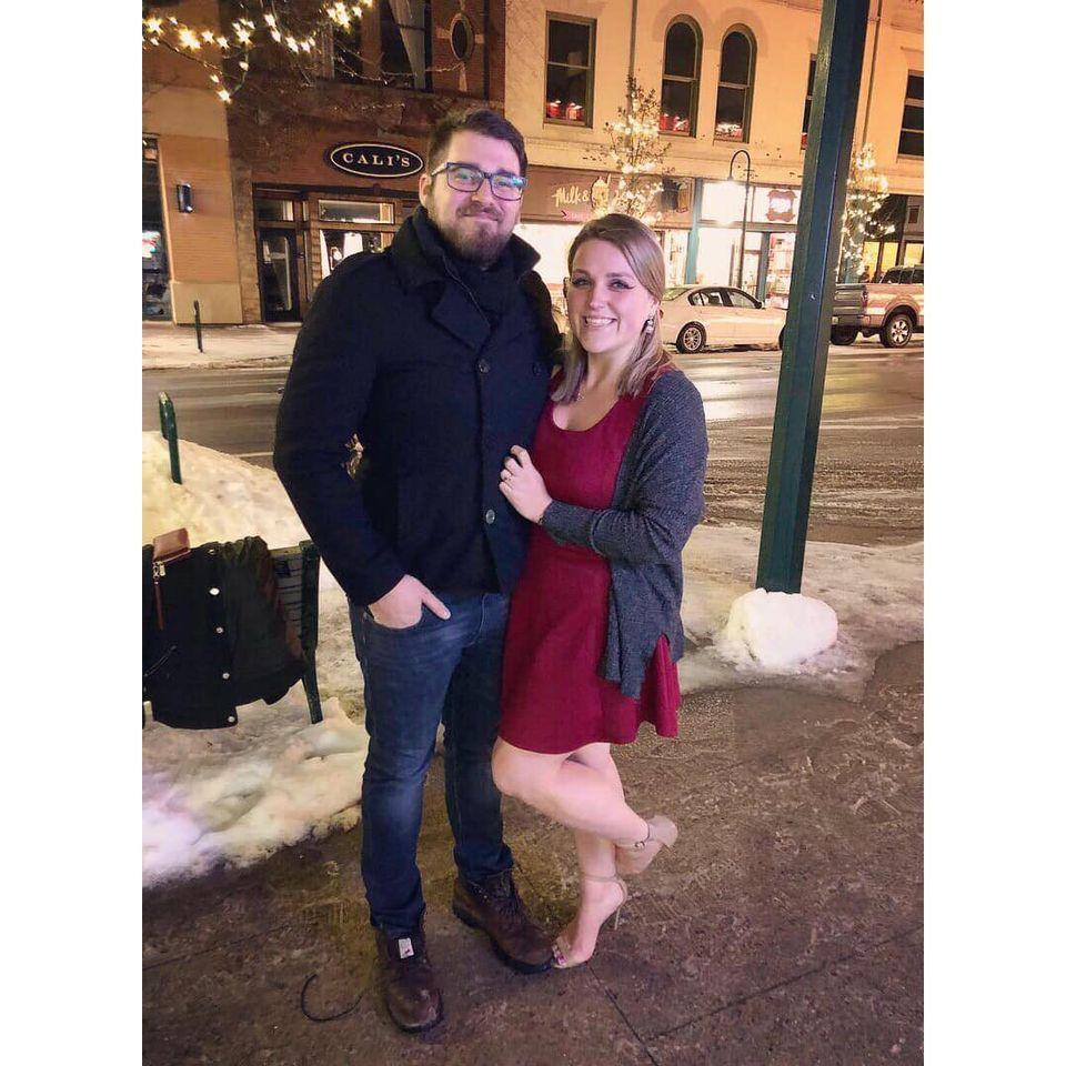 Our first Valentine's Day!