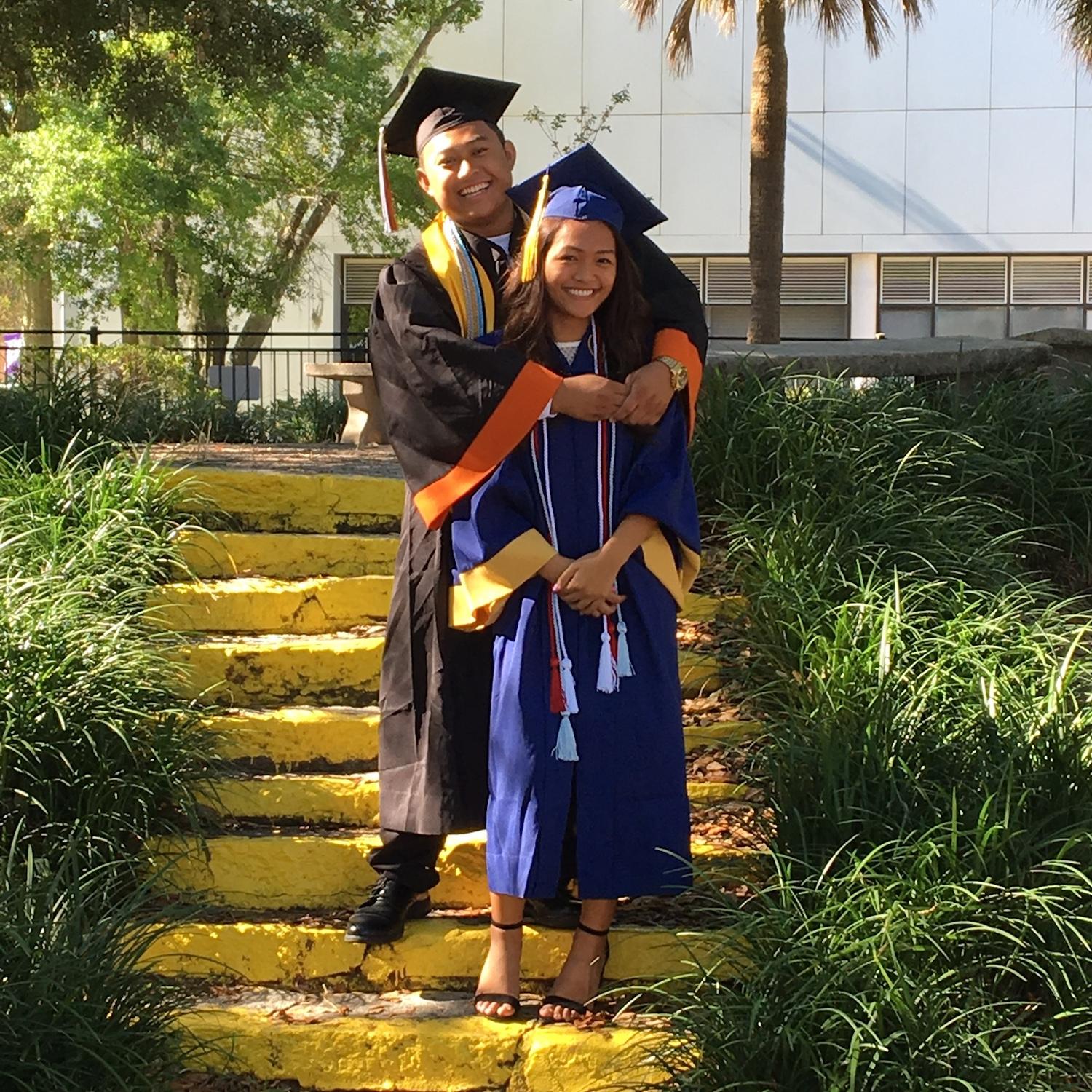 Graduating High School.