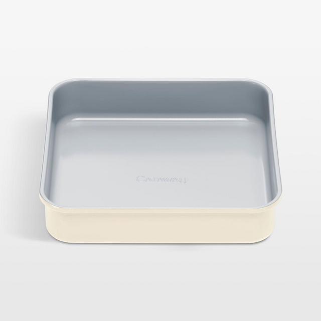 Caraway Cream Non-Stick Ceramic Square Pan