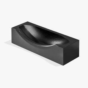Black Oak Clock Stand