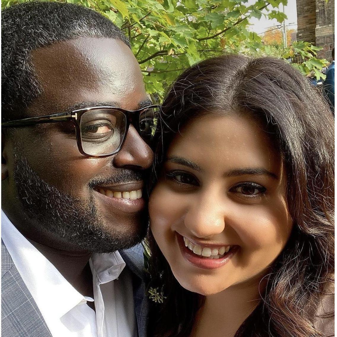 At a friend's wedding, Thanksgiving 2021