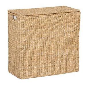 Perry Divided Hamper with Liners, Savannah Weave