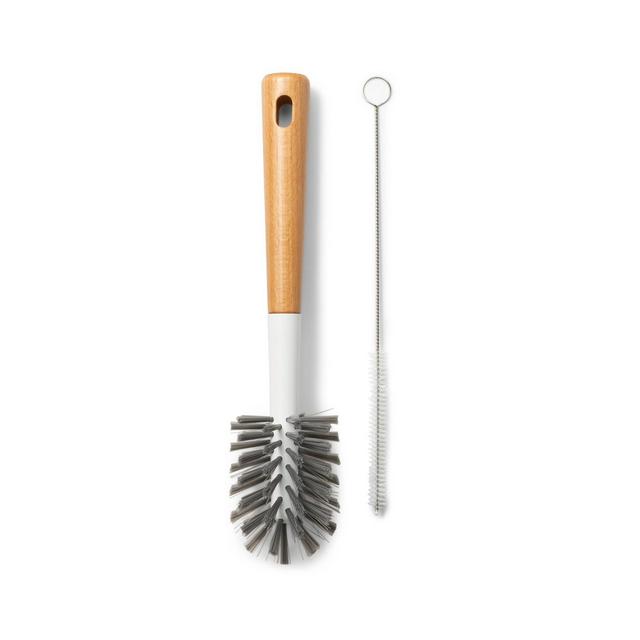 Bottle & Straw Brush Set - 2ct - Everspring™