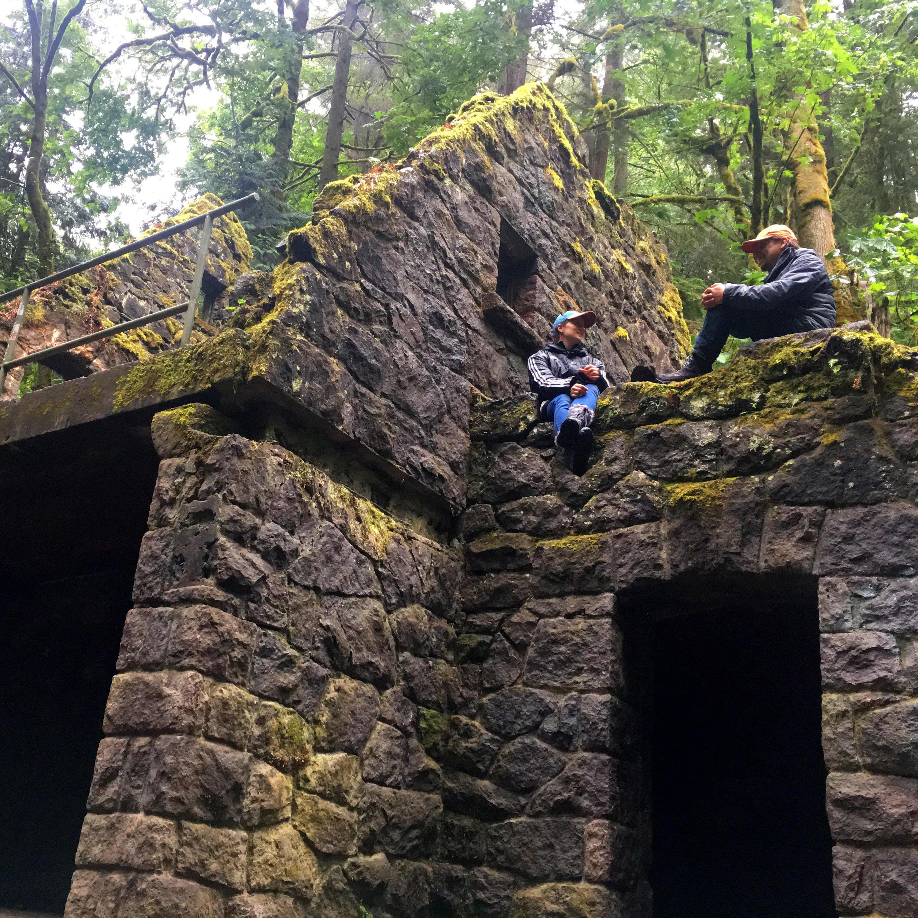 Witch Hut in Forest Park, Oregon.