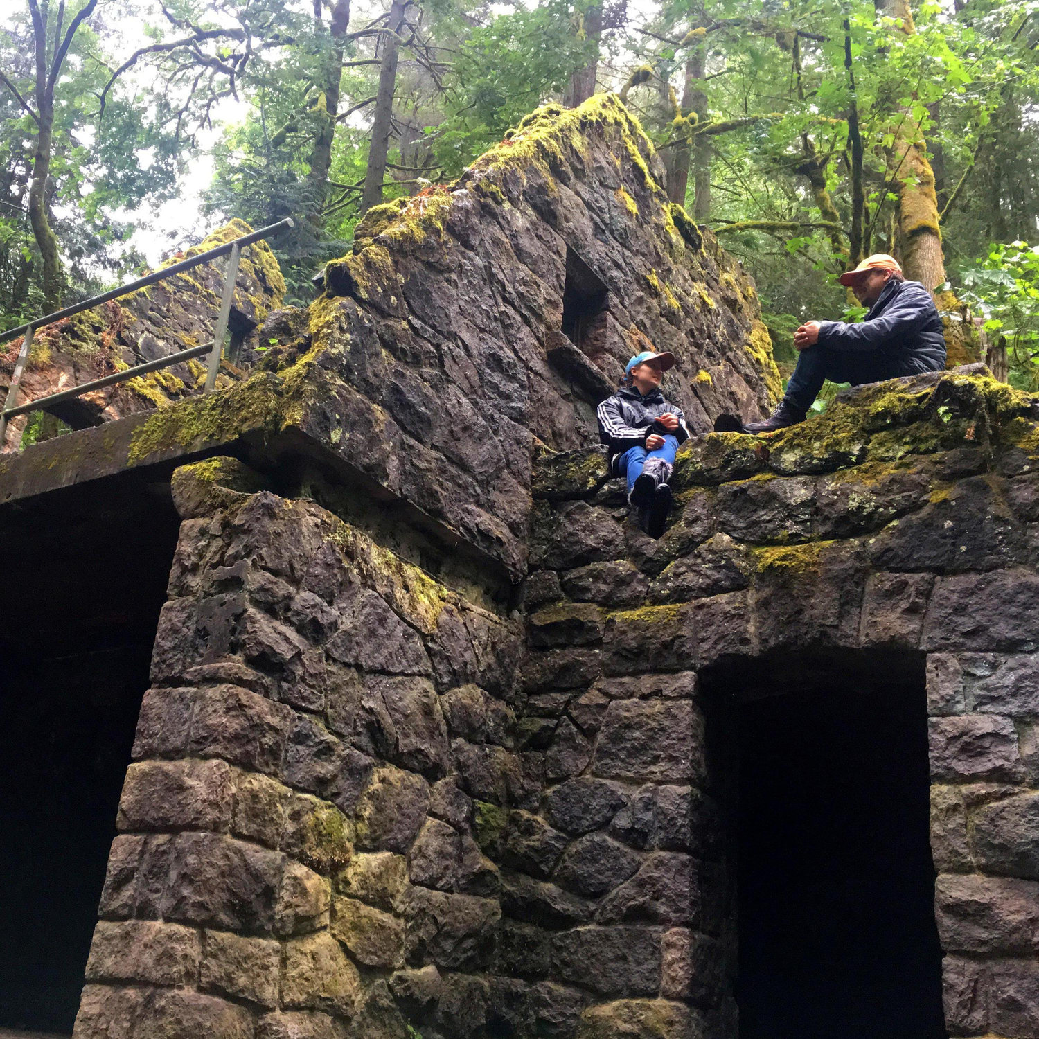 Witch Hut in Forest Park, Oregon.