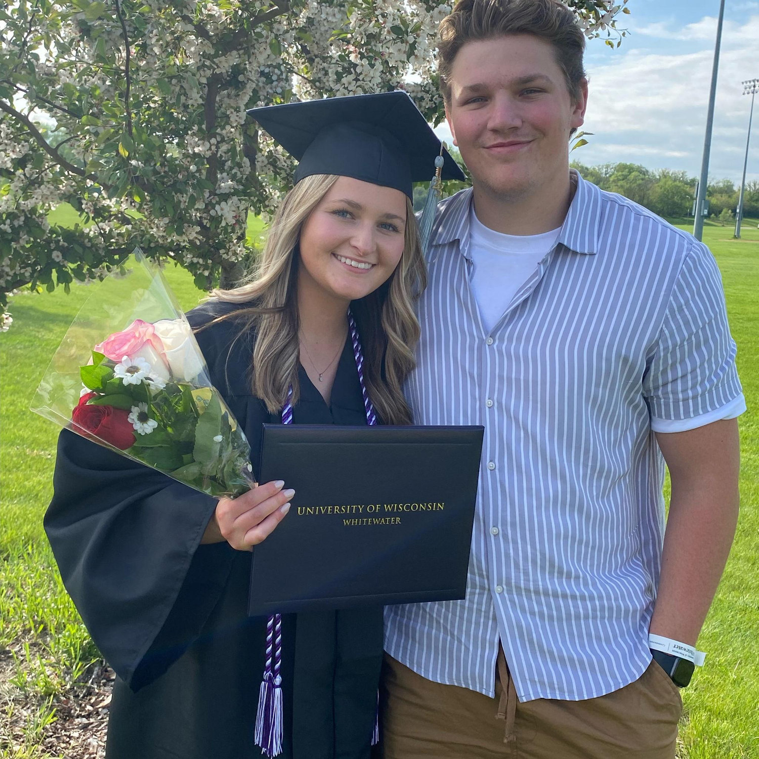 Sydney's college graduation from UW-Whitewater!
