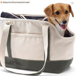 Canvas Dog Tote Carrier