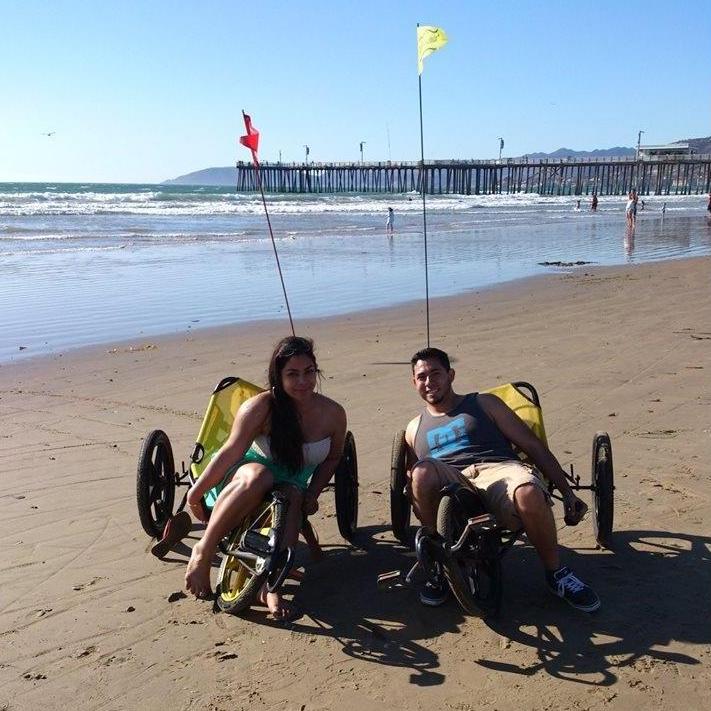Shenanigans across Pismo Beach with friends.