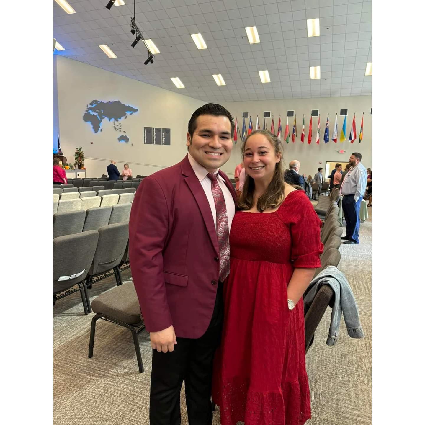 We love matching every time we get a chance!