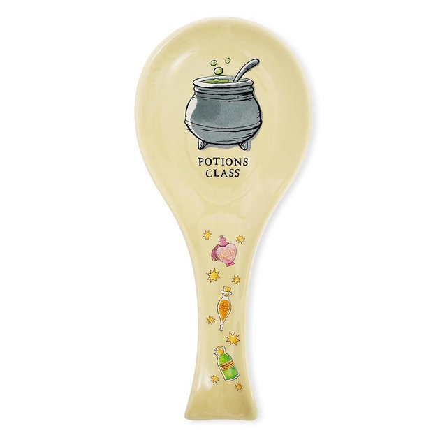 Harry Potter "Potions Class" Ceramic Spoon Rest Holder | Kitchen Organizer For Utensils To Keep Countertop Clean
