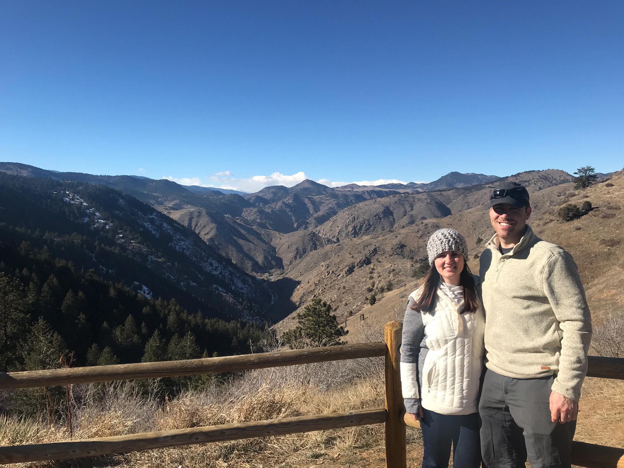 Hiking in Golden, Co