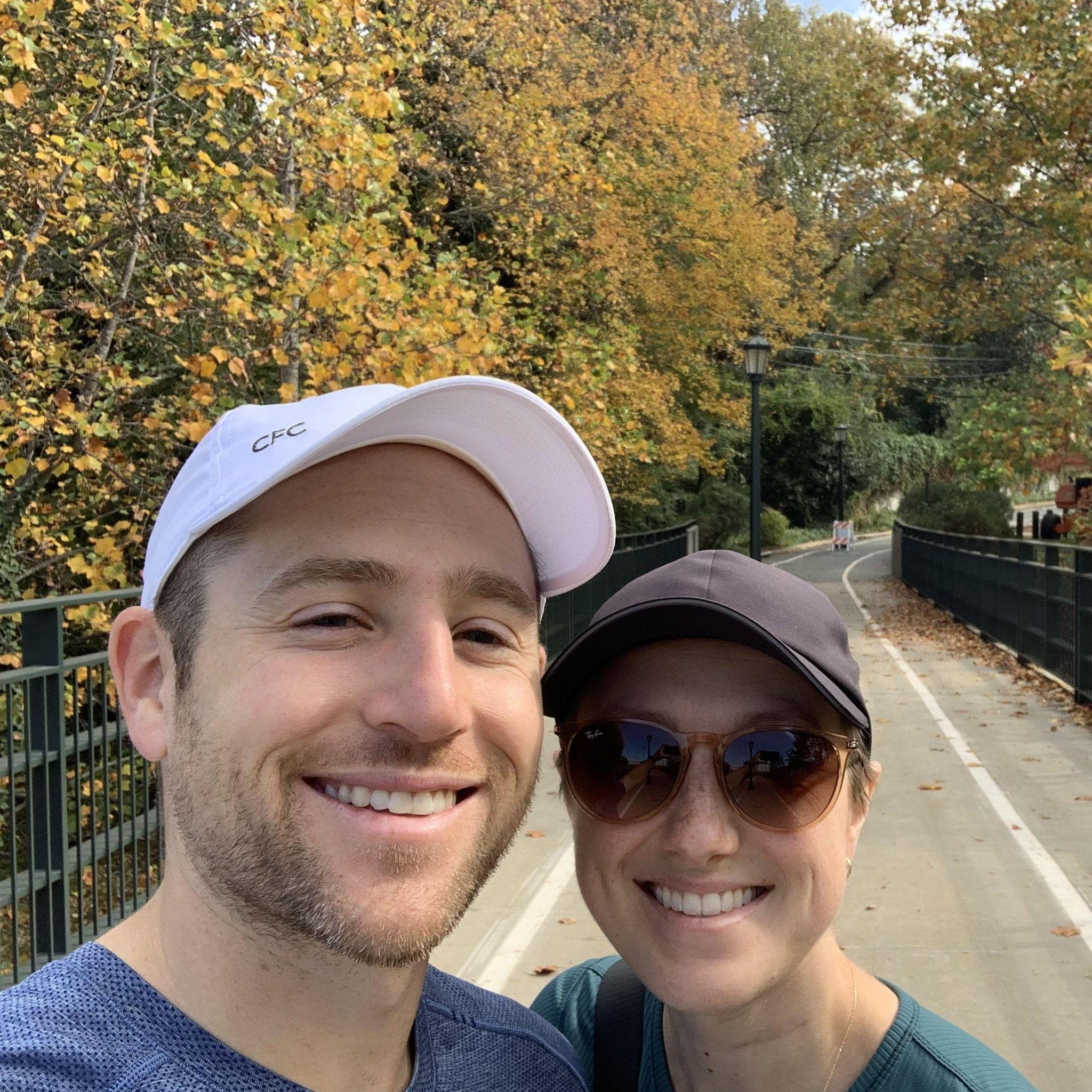 Showing Alex around Lydia's old med school stomping grounds in Charlottesville, VA. Go Hoos