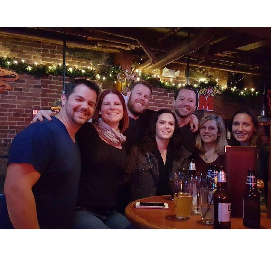 Karaoke Night with bridal party Laura, Greg, Kevin, Andrea & Susan - Matt and Kevin did a great job showcasing their stellar voices!
