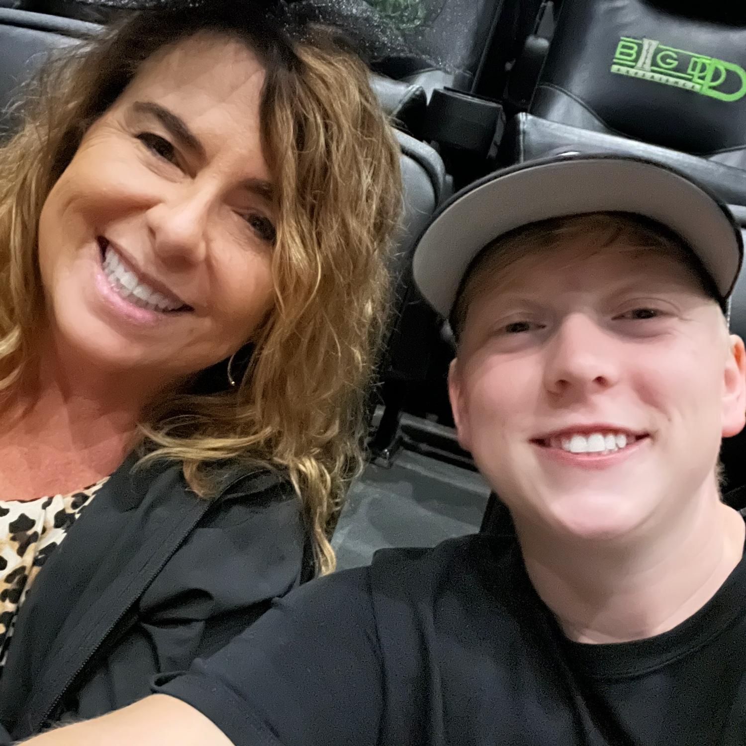 Downton Abbey movie with Judy…..early birthday for Zana 💙