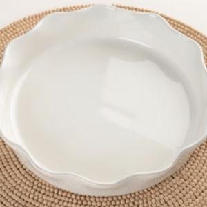 Ruffled Pie Dish
