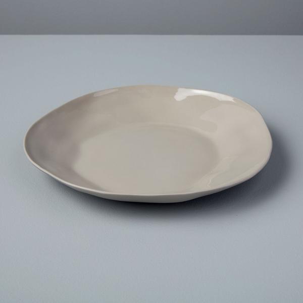 Tam Stoneware Medium Plate Pearl, Set of 4