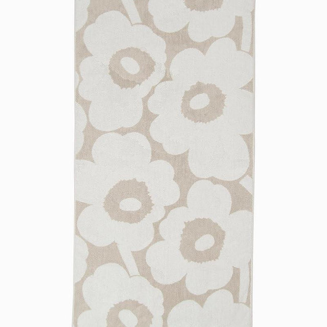 Marimekko - Unikko Cotton Terry Hand Towel (Beige Poppy)