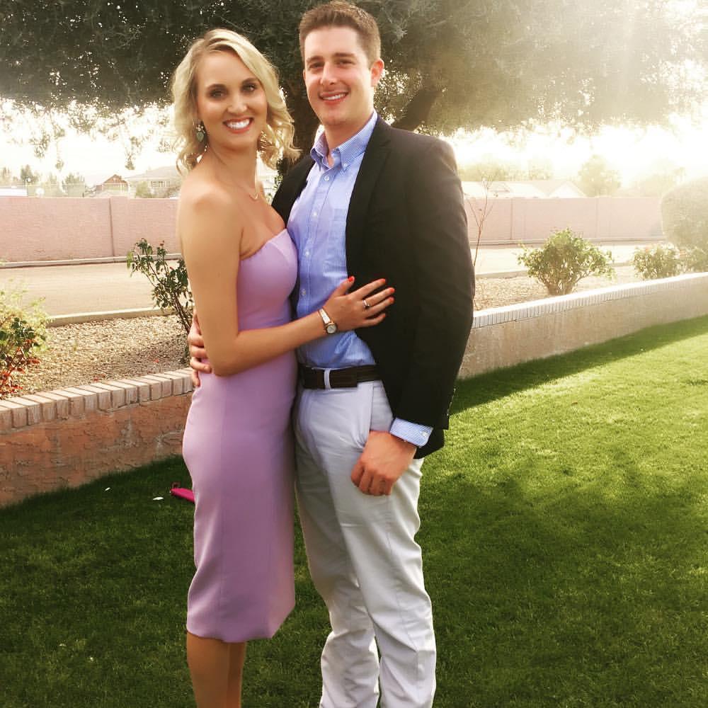 Watching Anna and Andrew exchange vows in Arizona!