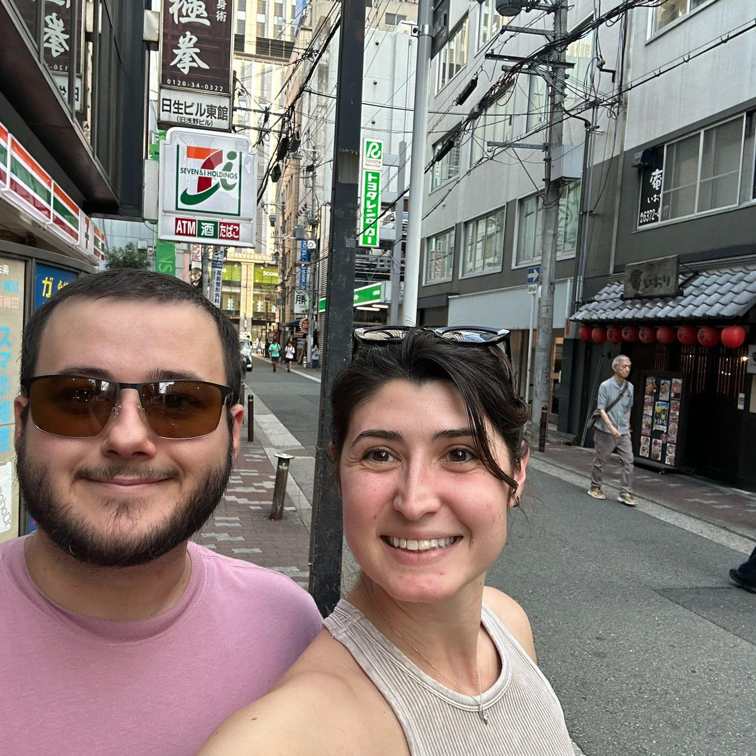 On the streets of Osaka
