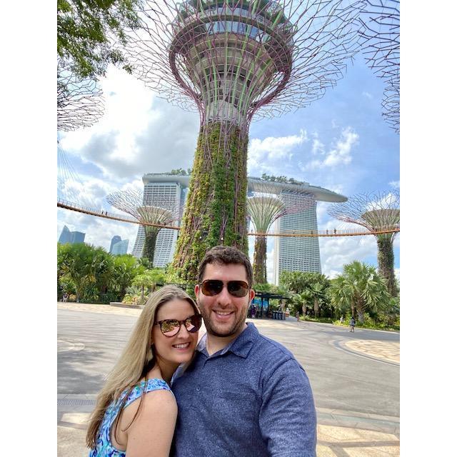 Valentine's Day 2019 at Gardens By the Bay. Little did I know Ryan would be proposing 2 days later! - Singapore
