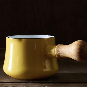 dansk butter warmer | goldenrod