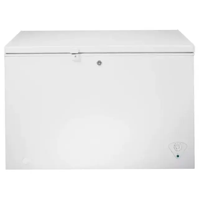 GE Garage Ready 10.6-cu ft Manual Defrost Chest Freezer White) ENERGY STAR