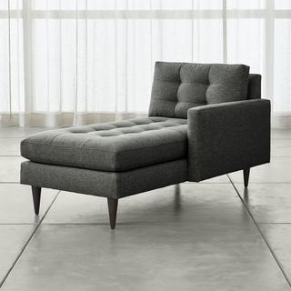 Petrie Right Arm Midcentury Chaise Lounge