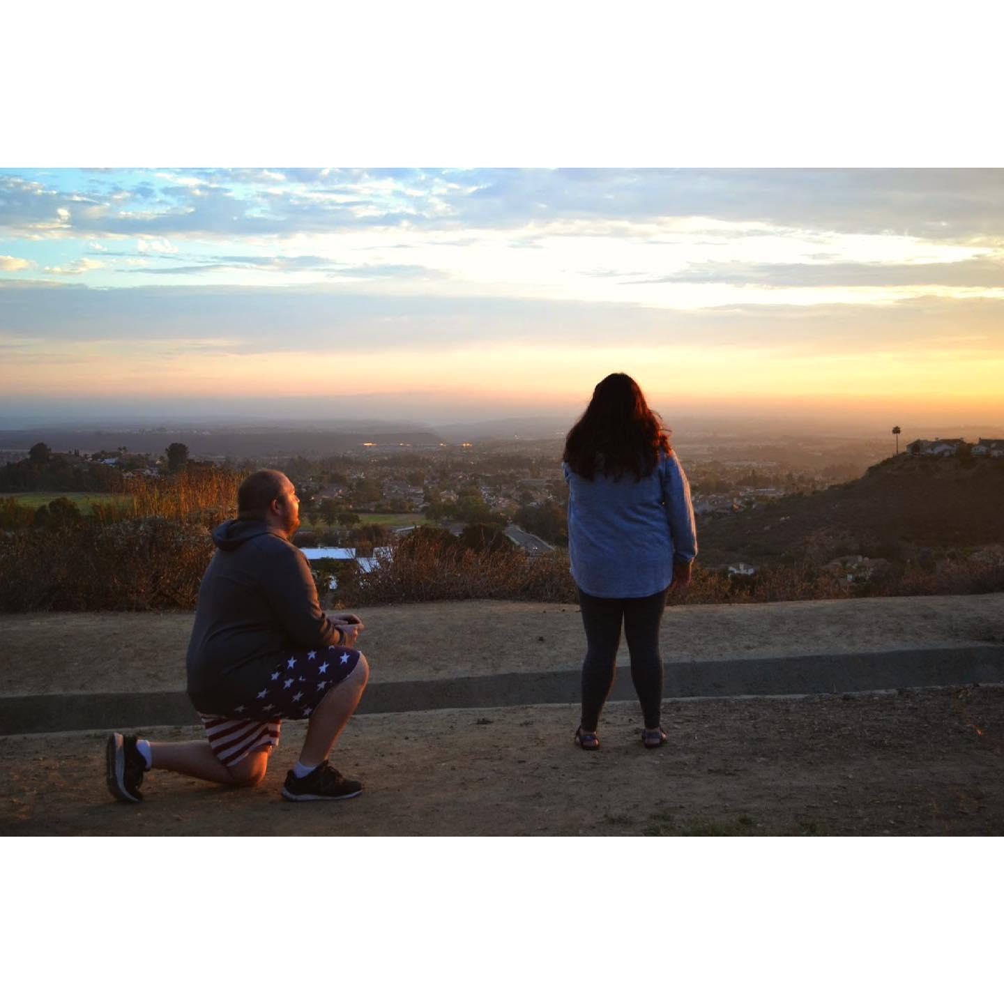 Most beautiful sunrise during the most magical moment.