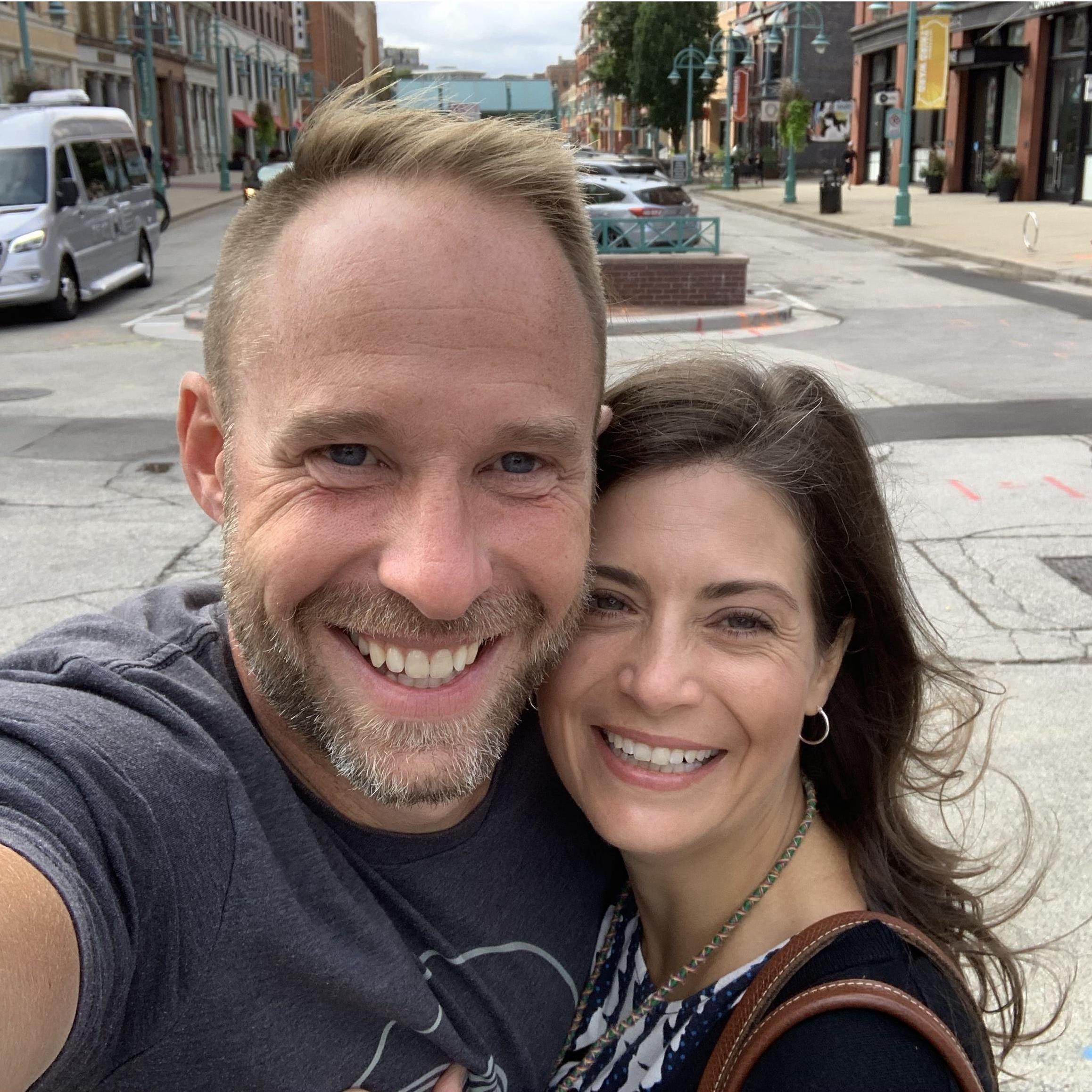 Trip to Milwaukee when we finally met in person. We laughed so hard it hurt that day.
