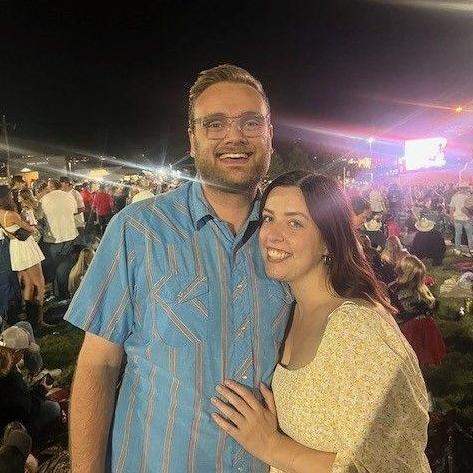 our first of many concerts together!