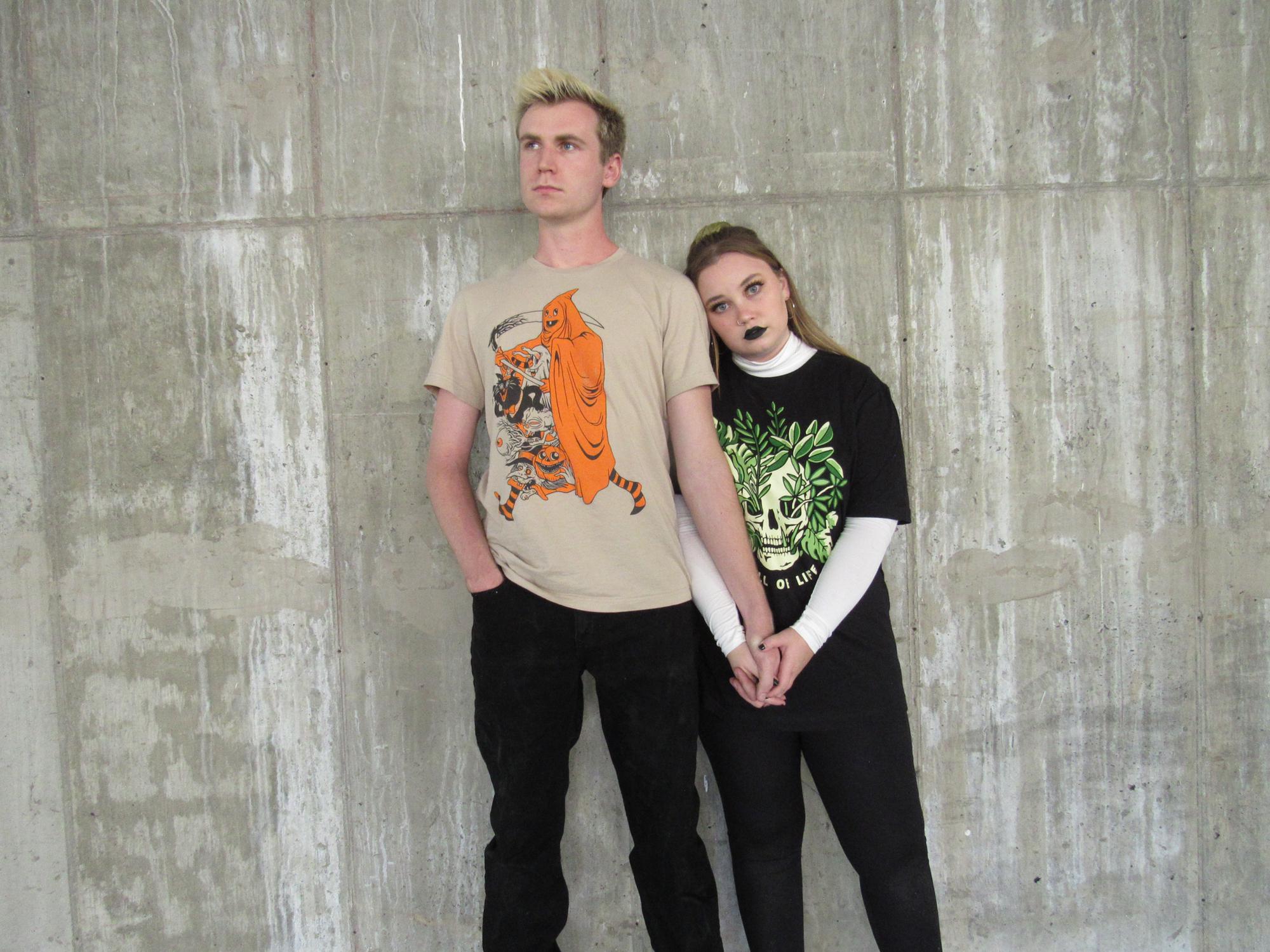 A Halloween themed photo shoot