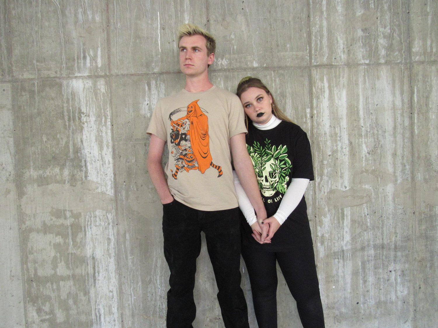 A Halloween themed photo shoot